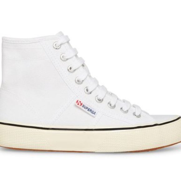 Superga High Tops, White Sneaker NWT - Picture 6 of 6
